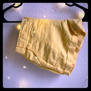 Yellow Shorts